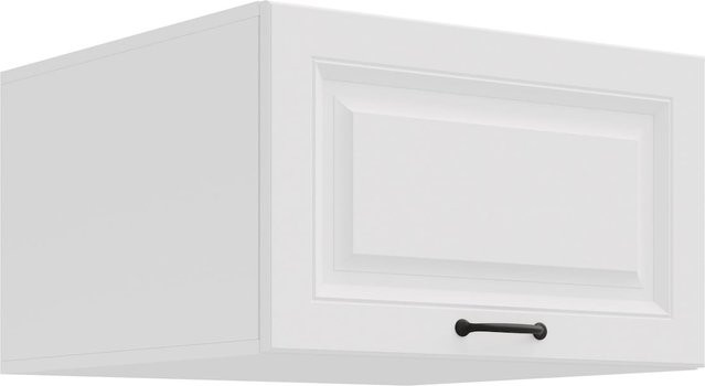 Aufsatzschrank STILO Hochschrank für die Küchenzeile in Weiss matt, Breite: 60 cm - Bild 1