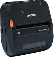 Brother RuggedJet RJ-4230B Etikettendrucker Thermopapier Schwarz mit USB, Bluetooth und NFC - Bild 1