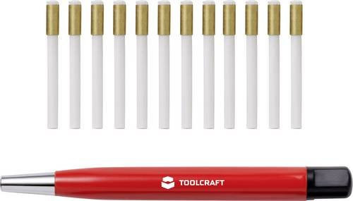 TOOLCRAFT Glasfaser Reinigungspinsel und Glasradierer Set, 12 Stück, Durchmesser: 4 mm und 11 mm, Weiß - Bild 1