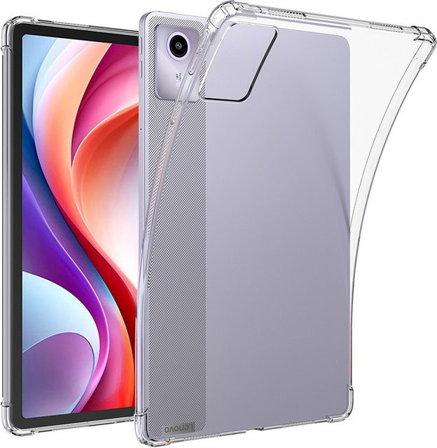 Stoßfeste TPU Schutzhülle mit 4 Airbags für Lenovo Xiaoxin Pad 2024 und Lenovo Tab M11, Transparent - Bild 1
