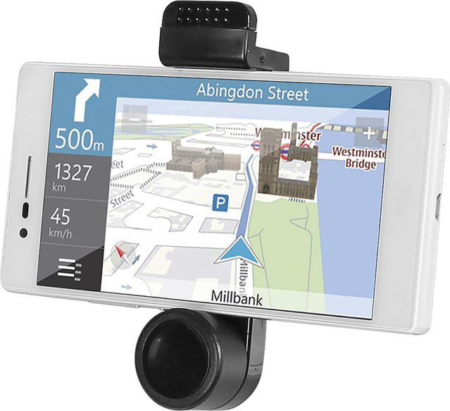 SBS Smartphone-Halterung für die Lüftung im Auto, Schwarz - Bild 1