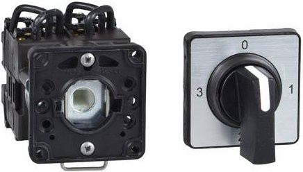 Schneider Electric Amperemeter Umschalter in Schwarz - Bild 1