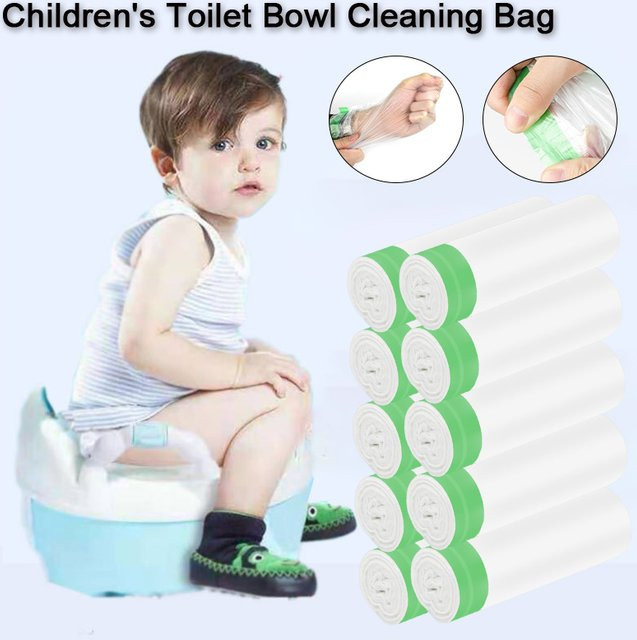 Universal Toiletten Liner für das Töpfchen-Training als praktische Windeltaschen für unterwegs - Bild 1