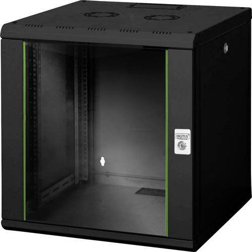 Digitus Professional Wandgehäuse 19 Zoll Netzwerkschrank 12 HE Schwarz B/T/H: 600 x 600 x 533 cm - Bild 1