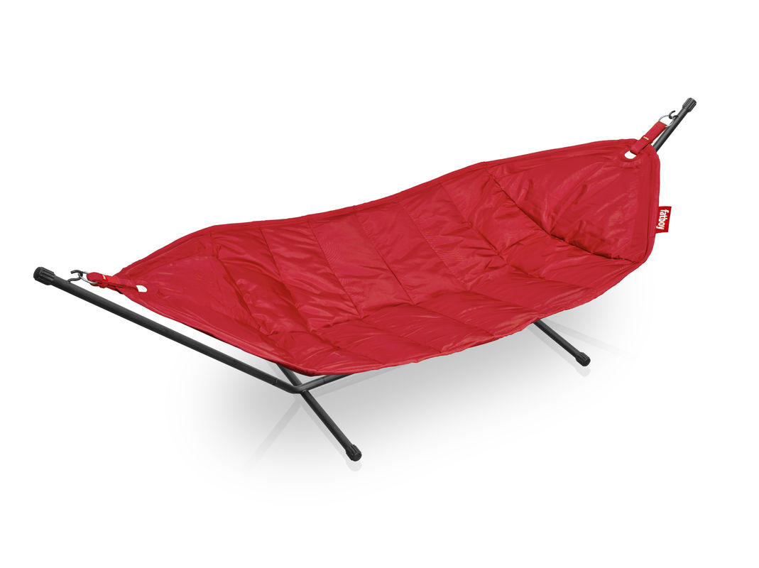 Fatboy Headdemock Hängematte mit Gestell in Rot aus UV-beständigem Polyester - Bild 2