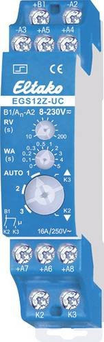 Eltako Stromstoß-Gruppenschalter EGS12Z-UC 1+1S 16A Blau für DIN-Schiene - Bild 1