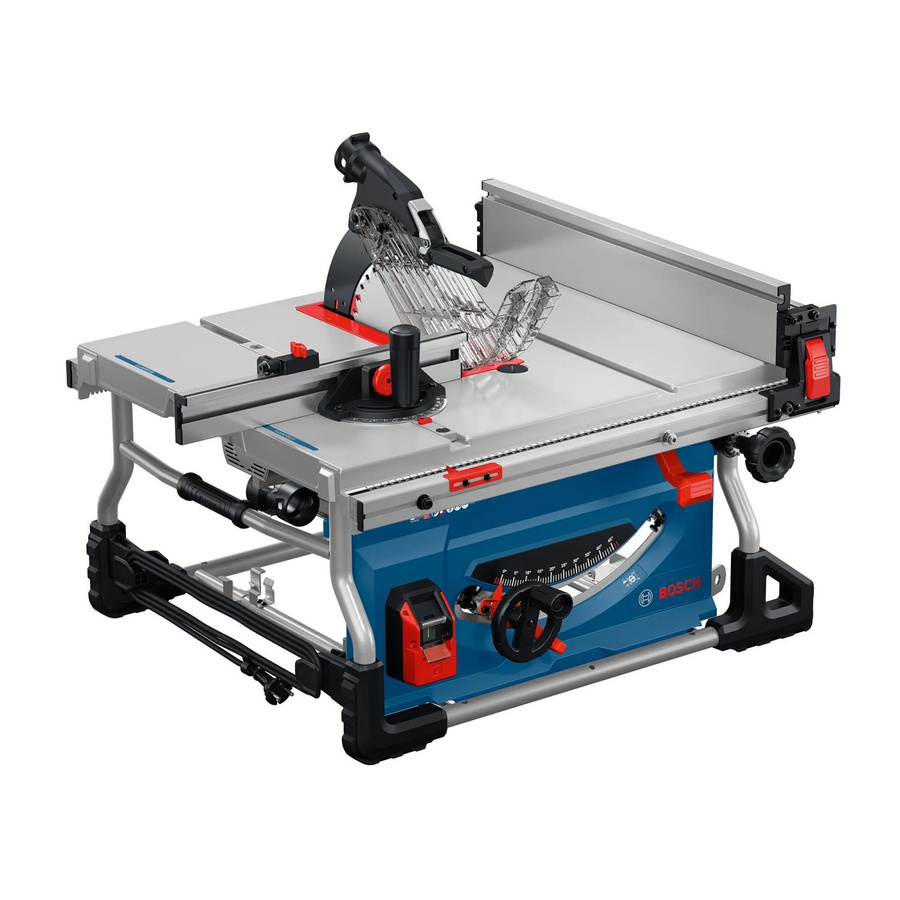 Bosch Professional Tischkreissäge GTS 100-254 in Blau - Bild 2