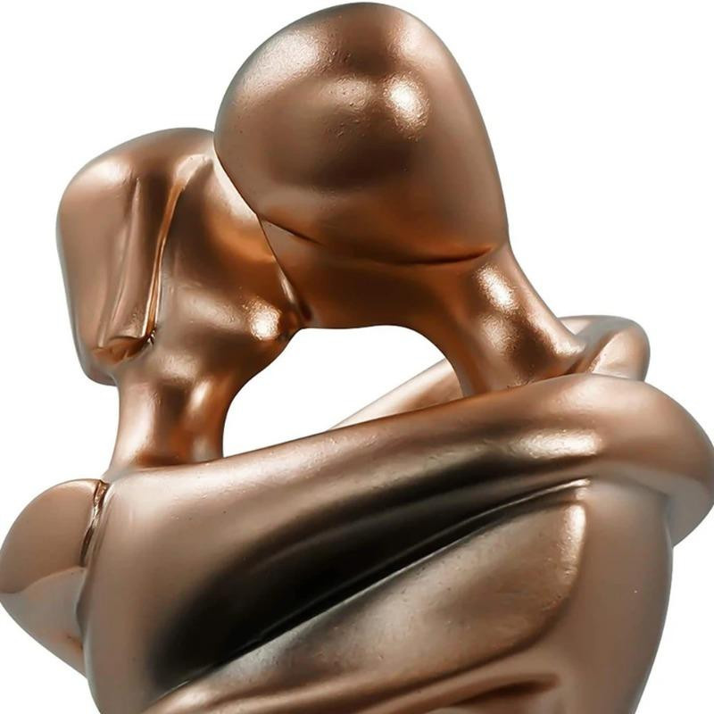 Romantische Harz Skulptur als Liebhaber-Figur für dein Jubiläum und zur Dekoration - Bild 3
