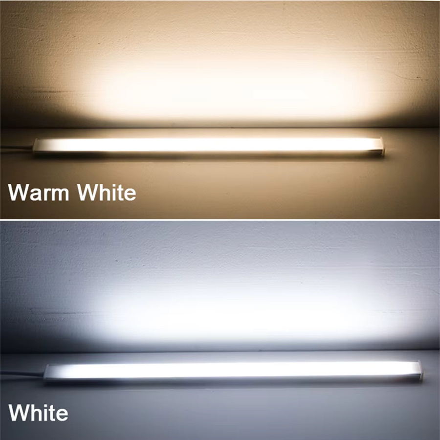 CHNAITEKE LED-Lichtleiste mit Touch-Dimmfunktion, Warmweiß, Weiß - Bild 3