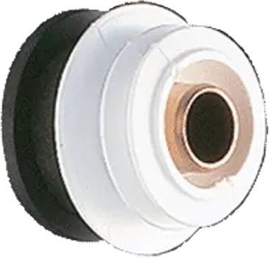 Delabie Urinal-Zulaufgarnitur G1/2B D35mm Unterputz in Weiß - Bild 1