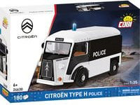 COBI Citroen Type H Police Klemmbaustein Set in Schwarz-Weiß im Maßstab 1:35 - Bild 1