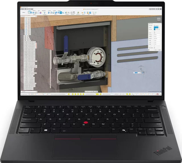 Lenovo ThinkPad P14s Gen 6 AMD Ryzen AI 7 PRO Notebook Schwarz 14 Zoll WUXGA 48 GB RAM 1 TB SSD Windows - Bild 1