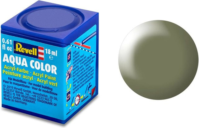 Revell Aqua-Farbe Schilf-Grün, Grün, Grau, 18ml - Bild 3