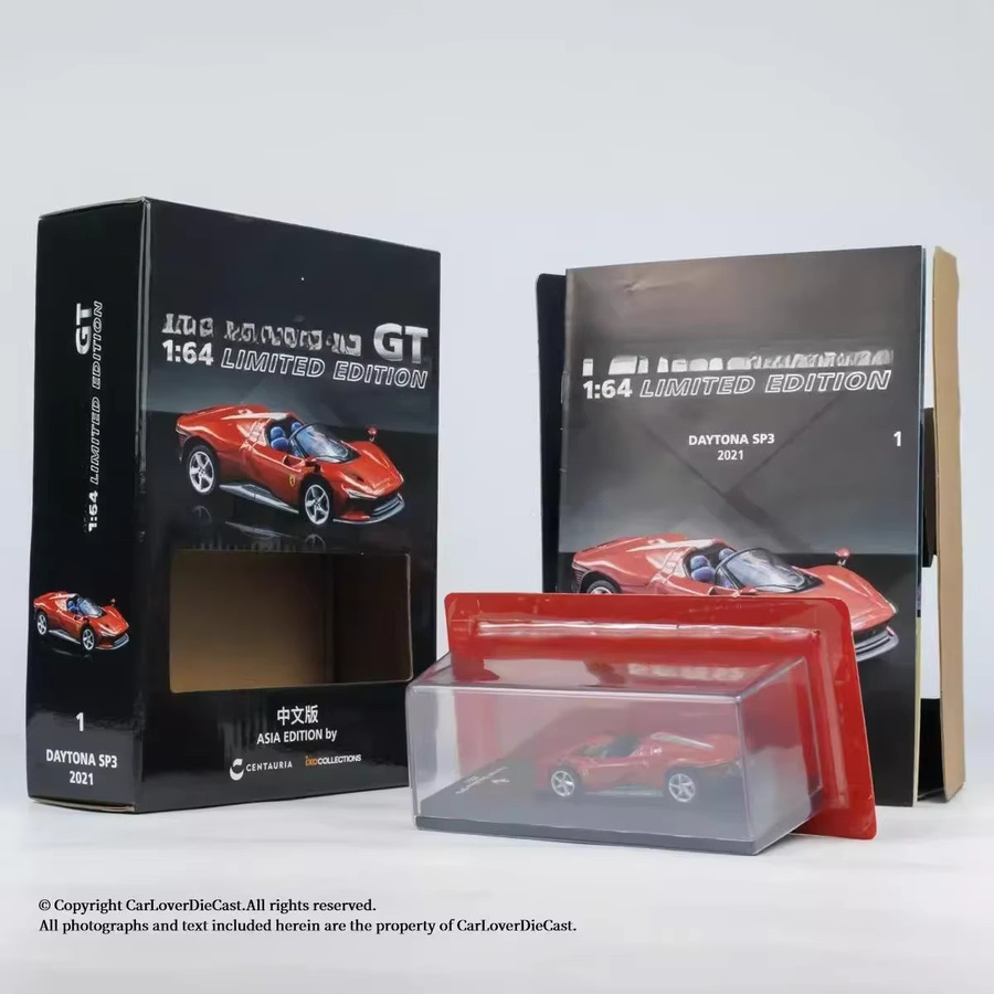 TSM MODEL Spot TW 164 Daytona SP3 2025, Diecast-Auto, Metall, Rot - Bild 2