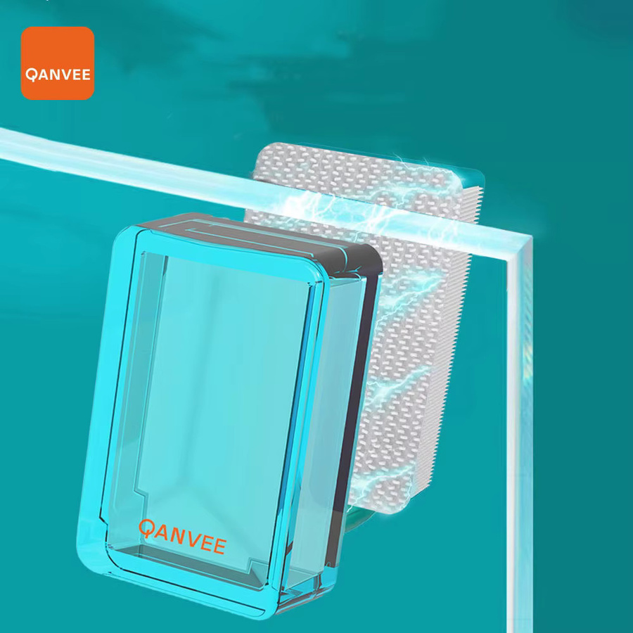 Qanvee Aquarium Magnetbürste zur Glasreinigung für Aquarien und Fischbecken - Bild 4