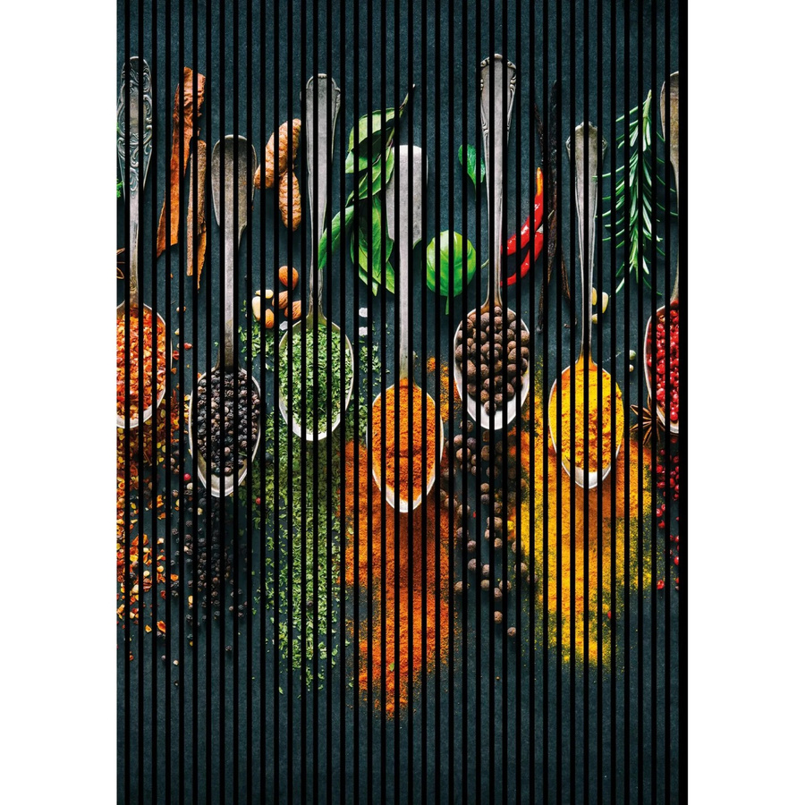 FN Acustico Akustikplatte Spice 1 in Bunt aus PET und MDF mit modernem Design, H x B x T: 2.400 x 1.693 x 19 mm - Bild 2