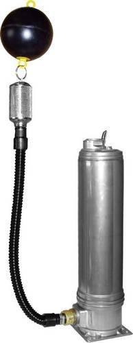 Nowax TDRN 1200 Tauchdruck-Pumpe mit Schutzkontaktstecker, mehrstufig, 4800 l/h, 48m, Silber - Bild 1