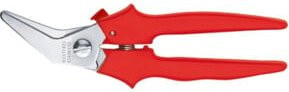 Bessey Combi-Schere D48A abgewinkelt in Rot aus Edelstahl - Bild 1