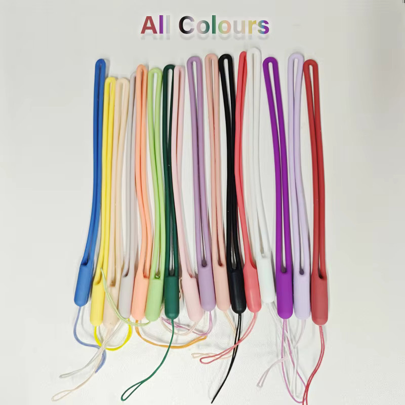 WSSHE Universal Silikon Telefon-Lanyard in Multicolor als elastisches Anti-Verlust-Kabel für Telefonhüllen, Kameras und Schlüsselanhänger - Bild 2