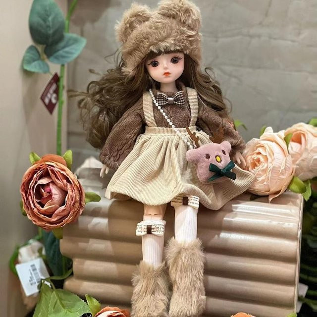 L.RIDING PULO Prinzessin Puppe, beige, 30 cm, ab 3 Jahren - Bild 1