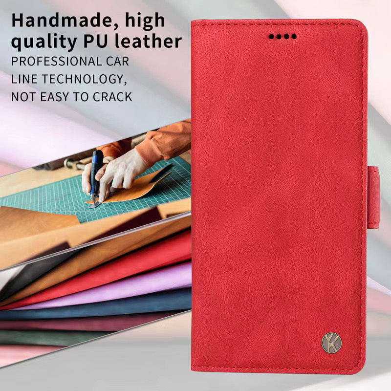 Luxuriöse Leder-Handyhülle für Honor Magic 4 5 6 7 Pro 8 Lite Magic8 8Lite Magic7 als magnetische Flip-Brieftasche in Blau - Bild 3