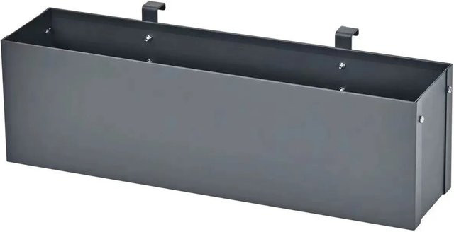 Westmann Blumenkasten Planum Metall Anthrazit B/T/H: 50 x 12 x 16 cm - Bild 1