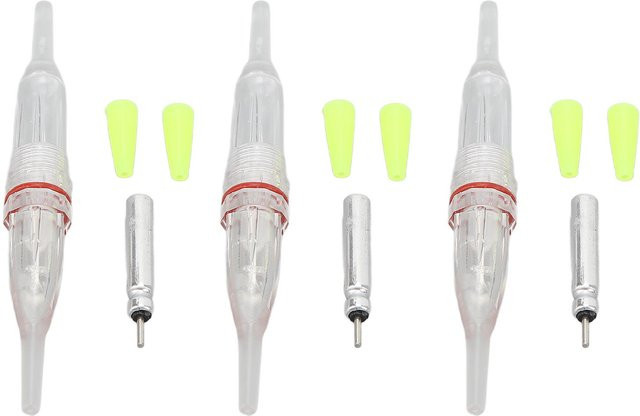 Igeteck LED Angellampe für Tiefseeangeln, wasserdicht und auslaufsicher, blinkend, Farbe: Weiß/Transparent - Bild 1