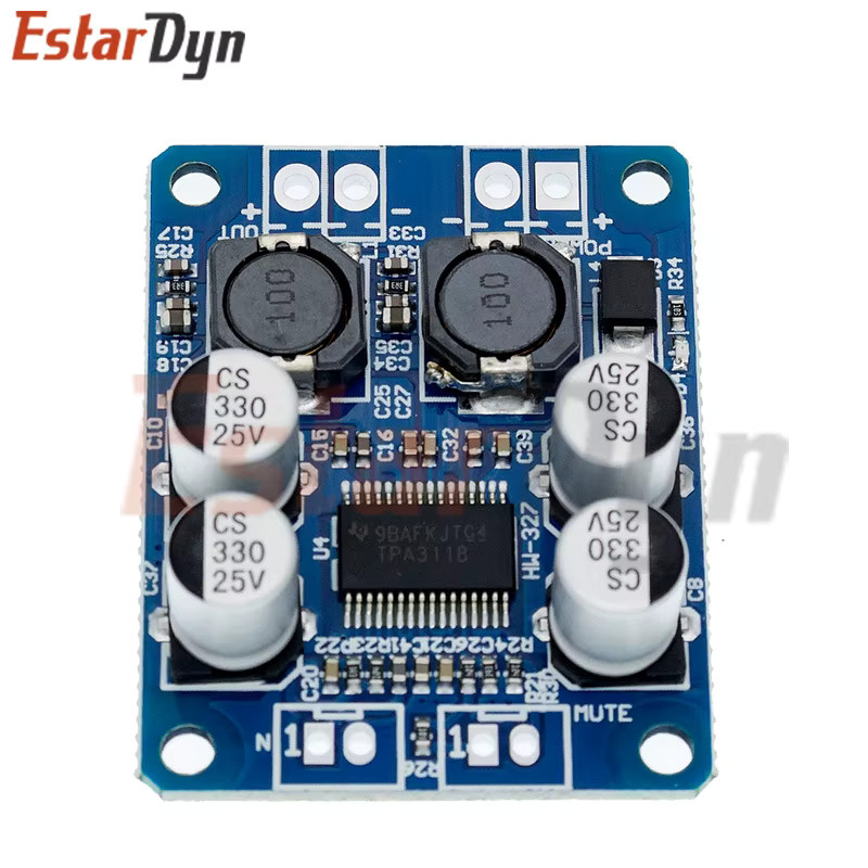 Estardyn TPA3118 Digitaler Audio-Leistungsverstärker Mono Verstärkerplatine 60W Blau - Bild 3