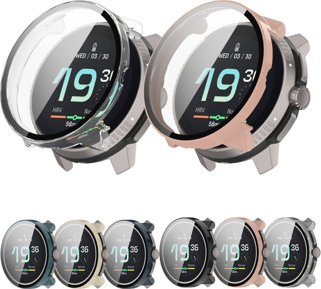SomeRecom Smartwatch Rahmen Fall für Suunto Race / S, schwarz - Bild 1