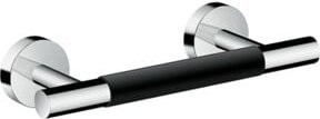 Hansgrohe Unica Fußstütze Comfort in Chrom, Wandmontage, Metall - Bild 1