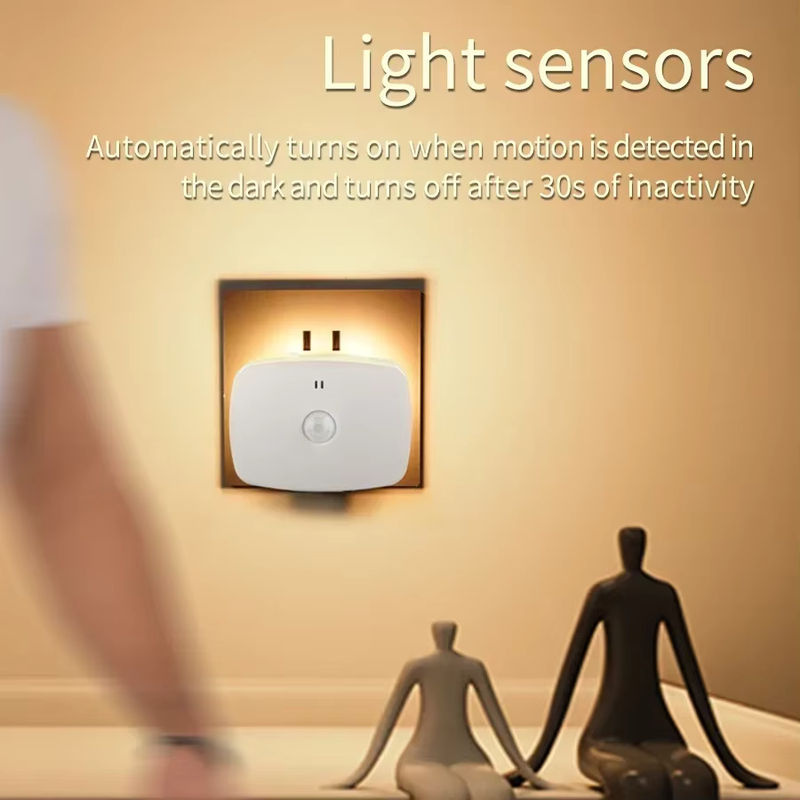 AVACOM LED Nachtlicht mit Bewegungsmelder, dimmbar und 3-farbig, Plug-in Modell in Weiß - Bild 3