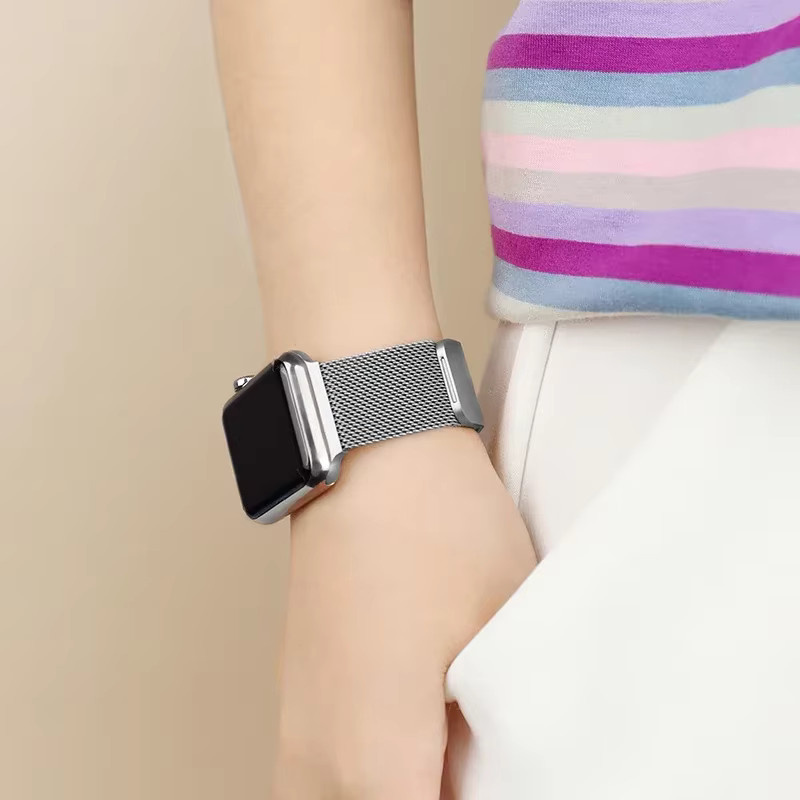 NEY Uhrenarmband Milanaise, Edelstahl, Unisex - Bild 2