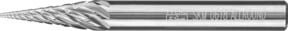 PFERD TOOLS Hartmetall Hochleistungsfrässtift ALLROUND Spitzkegel SKM Farbe: Silber, Durchmesser: 6 mm, Länge: 18 mm, Schaft-Ø: 6 mm - Bild 1