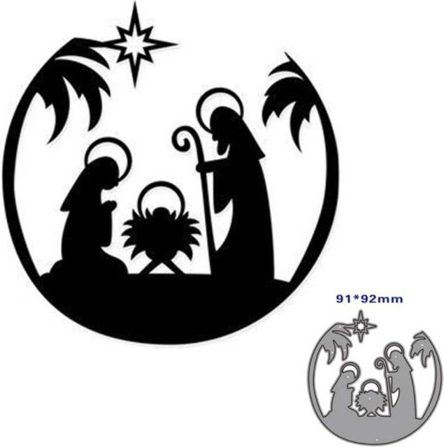 Metall-Stanzformen für Weihnachtsdekoration und Scrapbooking zur Herstellung von Karten - Bild 1