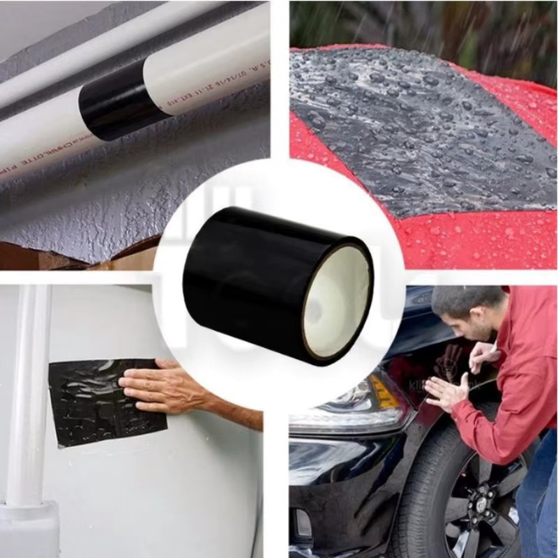 Wasserdichtes Anti-Leckage Reparaturband aus Gummi in Schwarz oder Transparent zur Leckage-Reparatur - Bild 6
