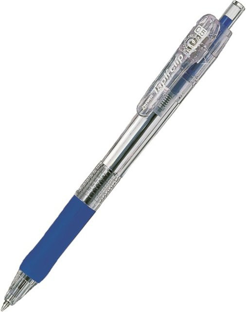ZEBRA Kugelschreiber Tapli Clip in Blau - Bild 1
