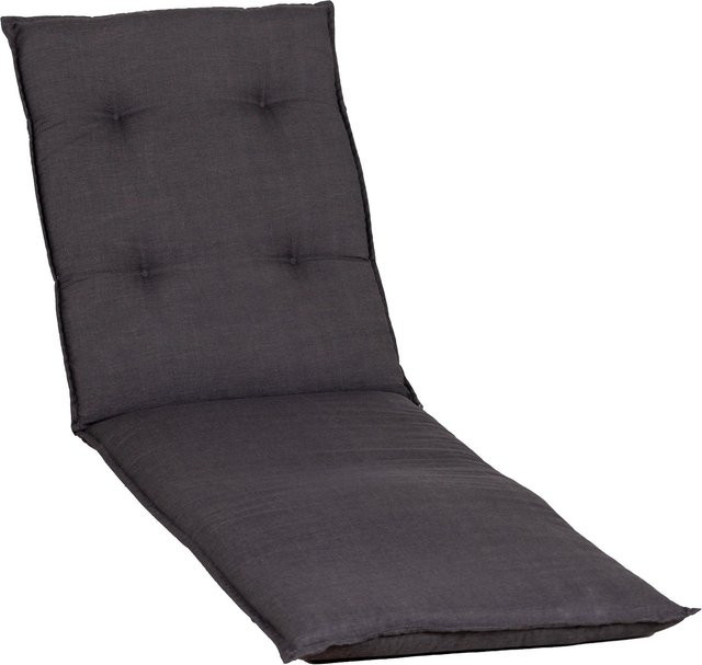 Beo Liegen-Auflage Belsh in Anthrazit, B/T/H: 193 x 60 x 6 cm - Bild 1