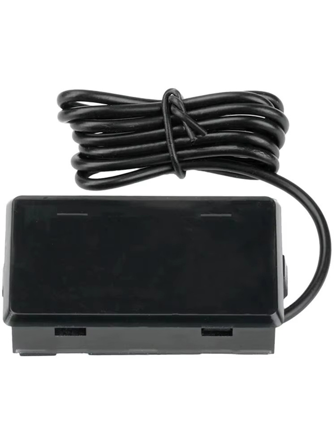 Voktta Digitales Thermometer mit Touch-LED-Anzeige und wasserdichtem externem Sondendraht in Schwarz, Messbereich 0 bis 99 ℃ - Bild 4
