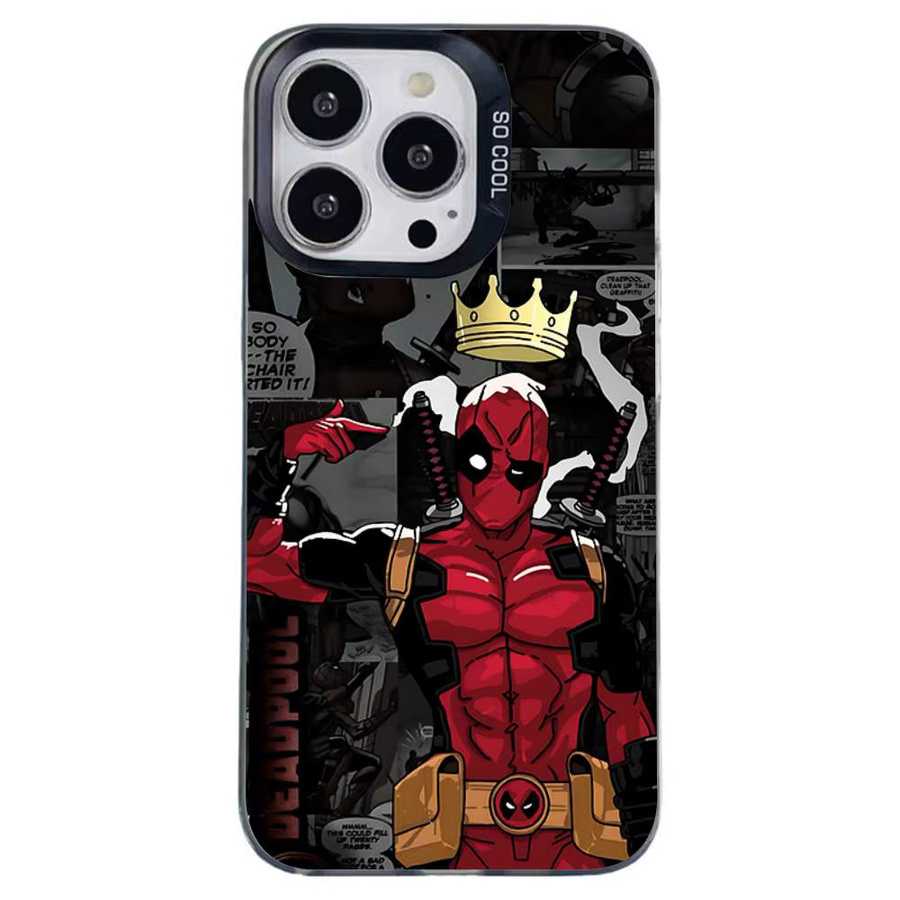 Niedrige Deadpool Handyhülle für Apple iPhone 11 12 13 14 15 16 17 Pro Max Plus Mini XR XS Multicolor - Bild 6