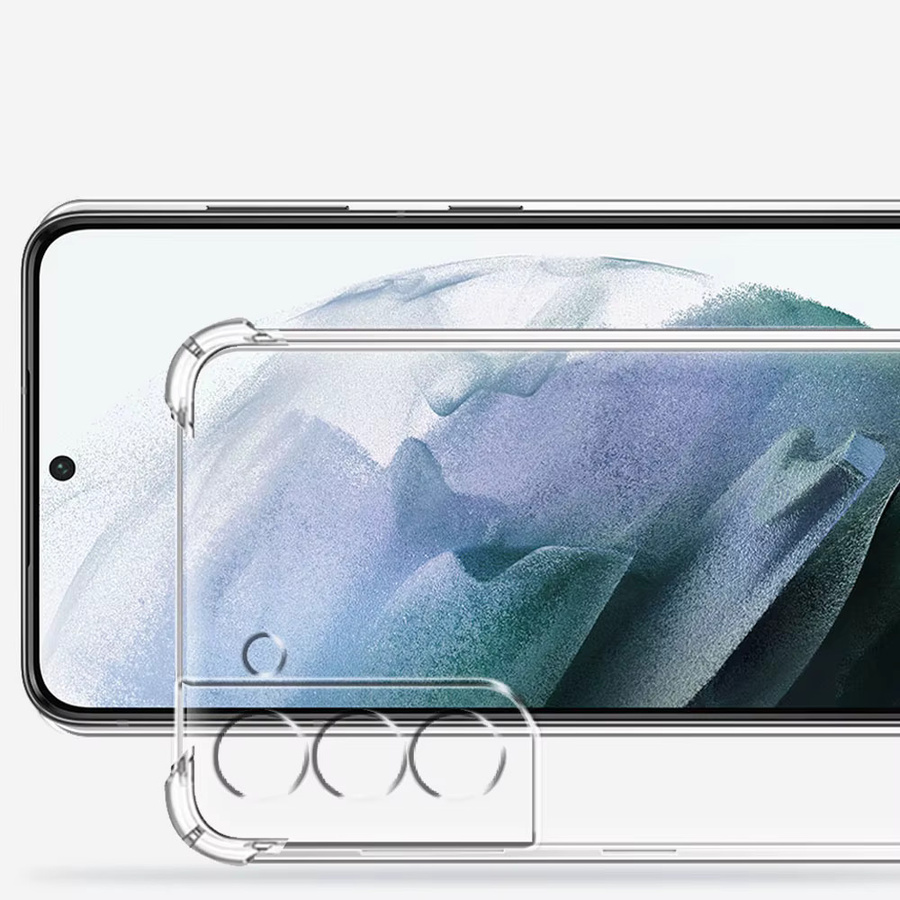 Transparente Silikonhülle für Samsung Galaxy S25 S24 S23 S22 S21 S20 S10 S9 S8 Ultra FE Note 20 Plus Anti-Drop Schutzhülle - Bild 4