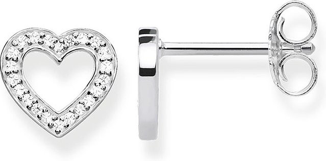 Thomas Sabo Ohrring, 925 Silber, Zirkonia, Damen - Bild 1