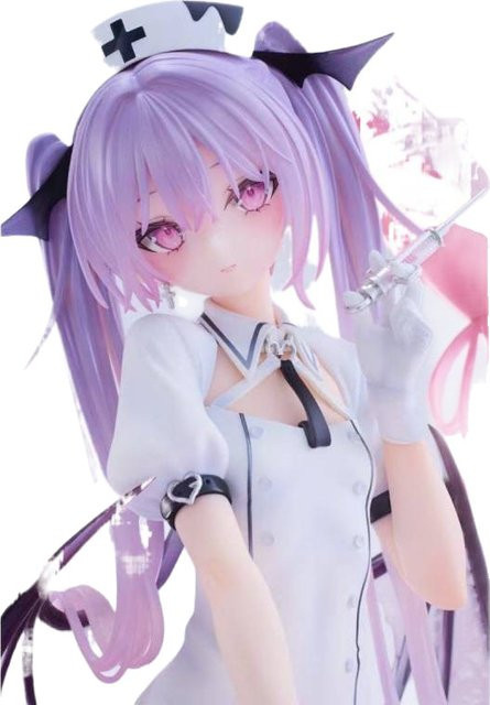 Bandai Kleiner Teufel Krankenschwester Eve GK Figur, Mädchen, 16cm, Kunststoff - Bild 1