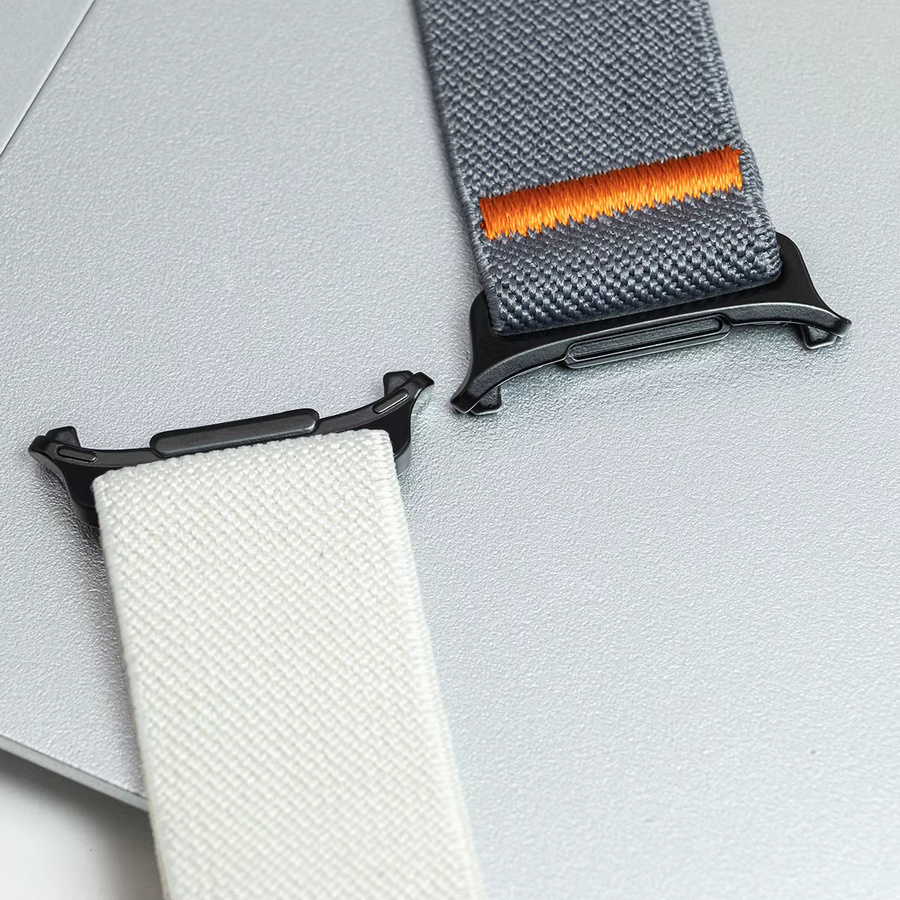 CAOWTAN Uhrenarmband Nylon, Schwarz, Unisex - Bild 3