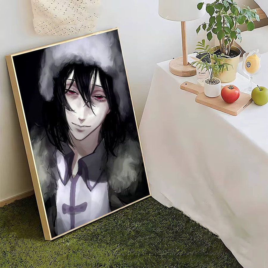 Selbstklebender wasserfester Papieraufkleber B-Bungo S-Stray Dogs F-Fyodor Dostoevsky Poster von 52TOYS, Mehrfarbig, Rechteckig, Breite: 20 cm, Höhe: 15 cm - Bild 3