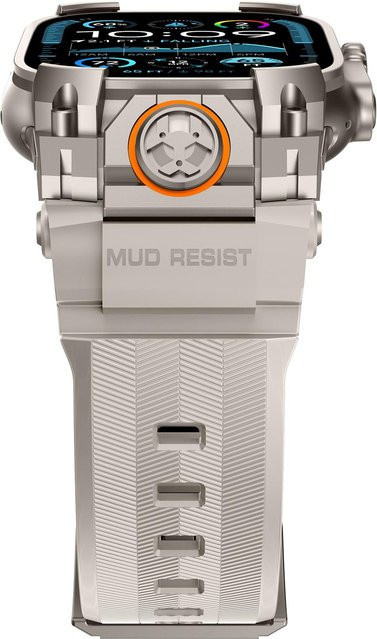 Jaytop Uhrenarmband Silikon, Grau, Herren - Bild 1