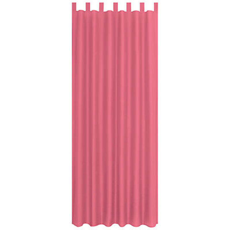 Kombivorhang ACUS design collection Pure in Rosé, Breite: 140 cm, Höhe: 245 cm - Bild 2