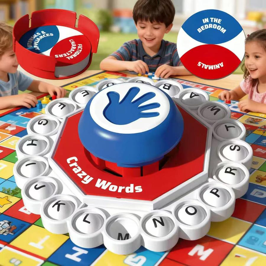 Linyi toy Brettspiel Englisch rot Set - Bild 2