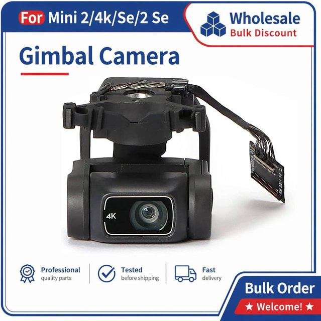 SNQP Ersatz-Gimbal-Kamera mit Signalkabel für DJI Mini 4K, Mini 2, Mini SE, Mini 2 SE in Schwarz - Bild 1