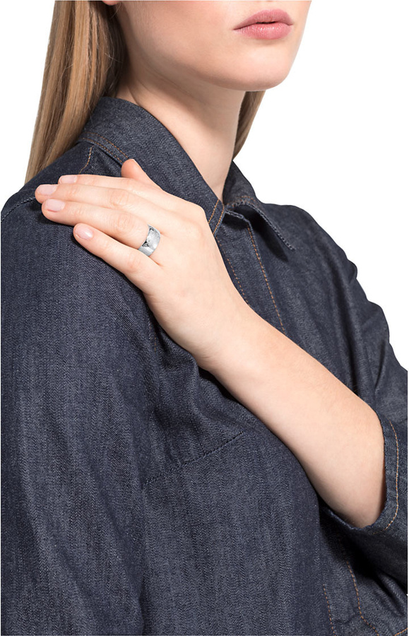 Joop! Statement-Ring Edelstahl, Silber, Herren - Bild 2