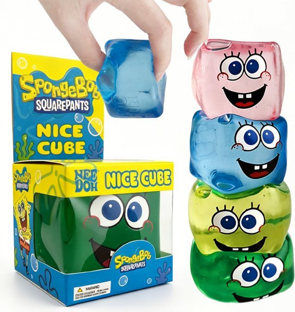 Bandai SpongeBob BaoBao Squishy, Anti-Stress Sensorisches Fidget-Spielzeug - Bild 1